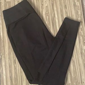 Black Ponte Legging with Seams Size 12